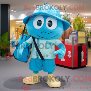 Sky Blue Pad Thai mascot...