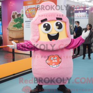 Pink Fried Rice mascot...