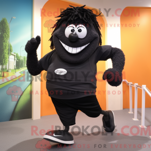 Black Spaghetti mascot...