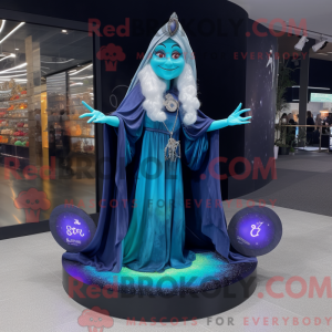 Figura de máscara de bruxa...