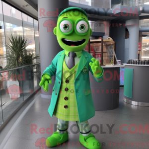 Lime Green Doctor máscara...
