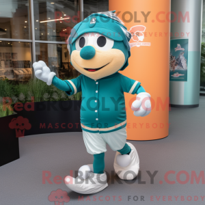 Teal Baseball Ball...