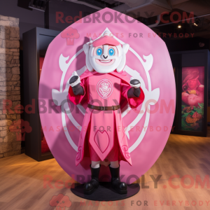 Pink Celtic Shield maskot...