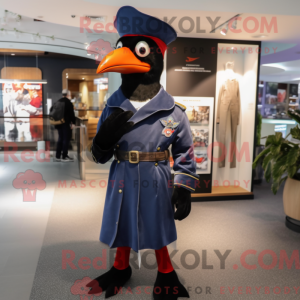 Navy Woodpecker maskot...