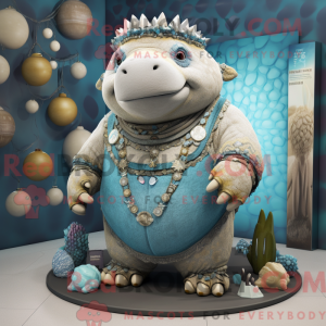 Glyptodon mascot costume...