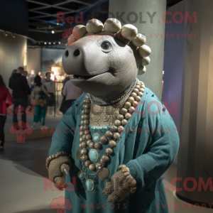 Glyptodon mascot costume...