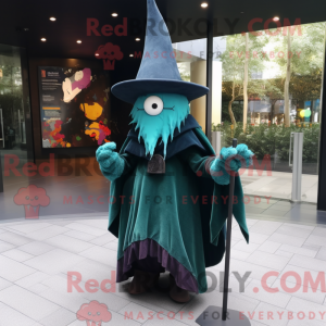 Postava maskota Teal Witch...