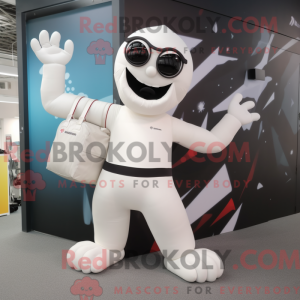 White Acrobat mascot...