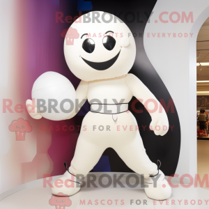 White Acrobat mascot...