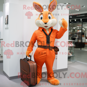 Disfraz de mascota Orange...