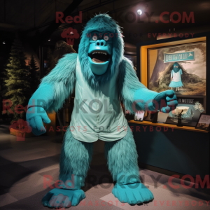 Blauwgroen Sasquatch...
