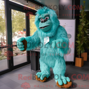 Postava maskota Teal...