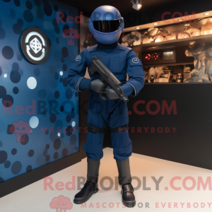 Navy Gi Joe maskot kostume...