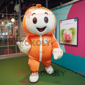 Maskottchenkostüm Peach...