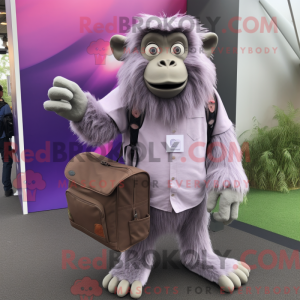 Lavender Baboon mascot...