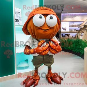 Hermit Crab mascot costume...