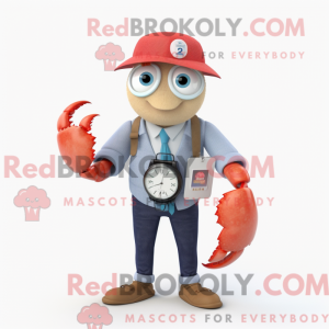 Disfraz de mascota cangrejo...