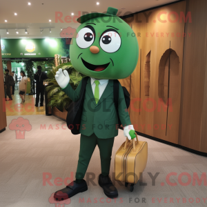 Forest Green Apricot mascot...