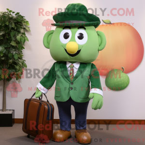 Forest Green Apricot mascot...