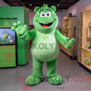 Green But mascot costume...