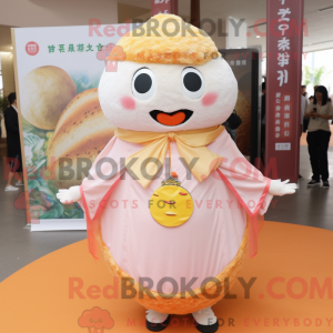 Postava maskota Peach Fried...