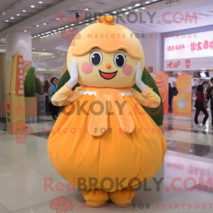 Peach Fried Rice mascot...