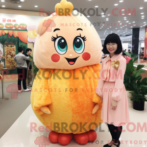 Peach Fried Rice maskot...