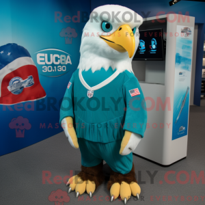 Cyan Bald Eagle...