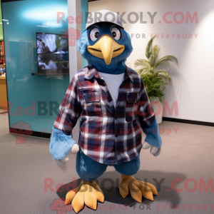 Blue Haast S Eagle maskot...