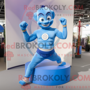 Uma figura de máscara de...