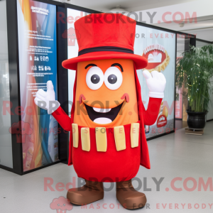 Red French Fries mascot...