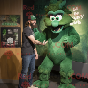 Forest Green Goulash mascot...