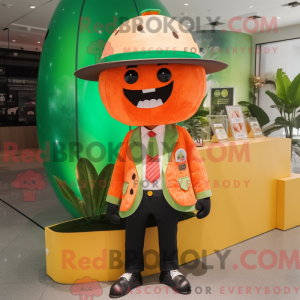 Figura de máscara de melão...