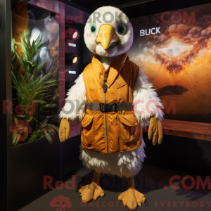 Rust Gosling maskot kostume...
