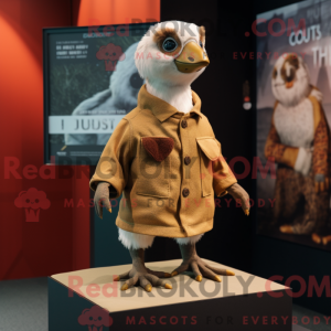 Rust Gosling mascot costume...