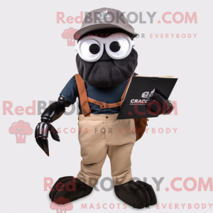 Black Hermit Crab mascot...