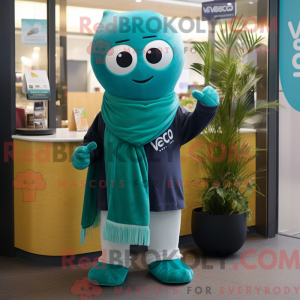 Teal Miso Soup mascot...