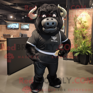 Black Buffalo maskot...