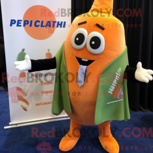 Maskottchenkostüm Peach...