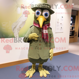 Olive Woodpecker mascot...