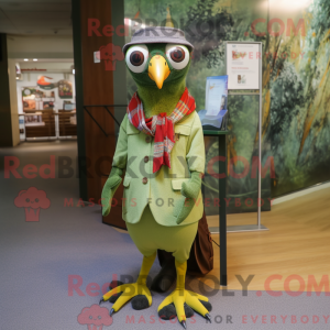 Olive Woodpecker maskot...