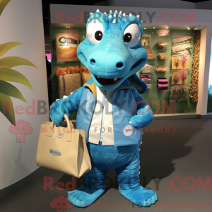 Postava maskota Sky Blue...