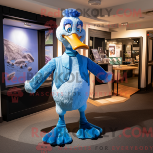 Blue Goose-maskotdraktfigur...