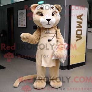 Disfraz de mascota Puma...