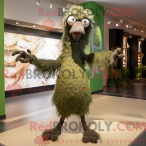 Olive Struts maskot drakt...