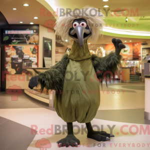 Olive Ostrich mascot...