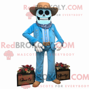 Sky Blue Graveyard maskot...