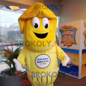 Yellow Clam Chowder mascot...