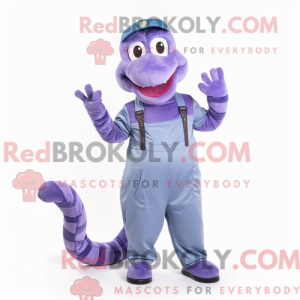 Lavendel Titanoboa maskot...