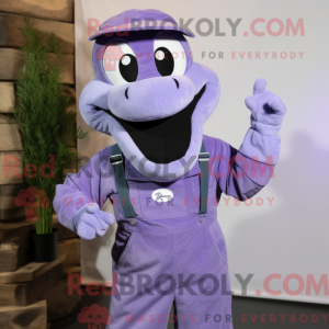 Lavender Titanoboa mascot...